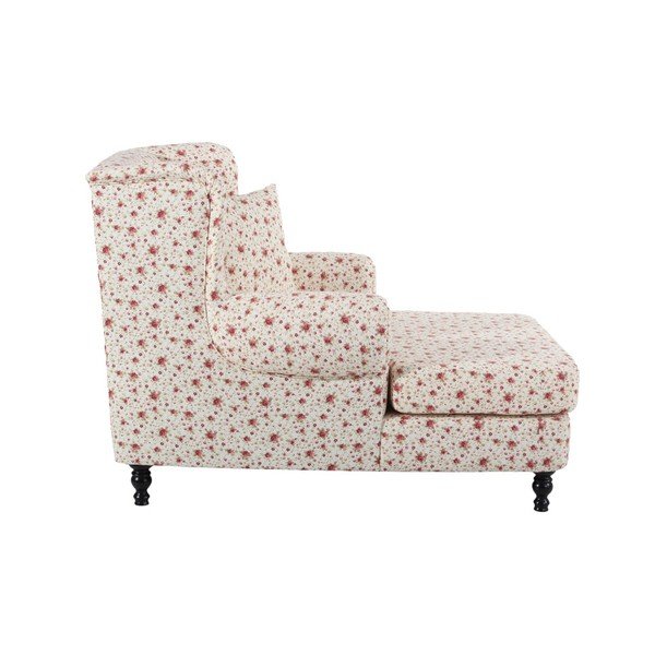 Bēšs ziedu krēsls Max Winzer Mareille Flowery Beige-image-3