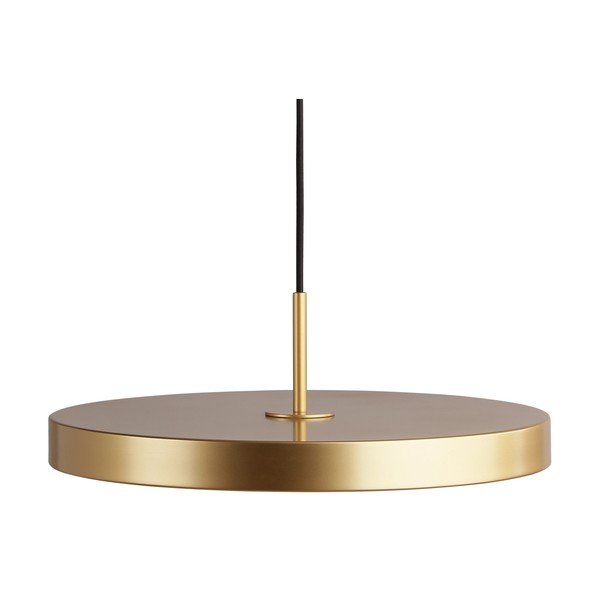 Zelta krāsas LED piekaramā lampa ar metāla abažūru ø 43 cm Asteria Medium – UMAGE