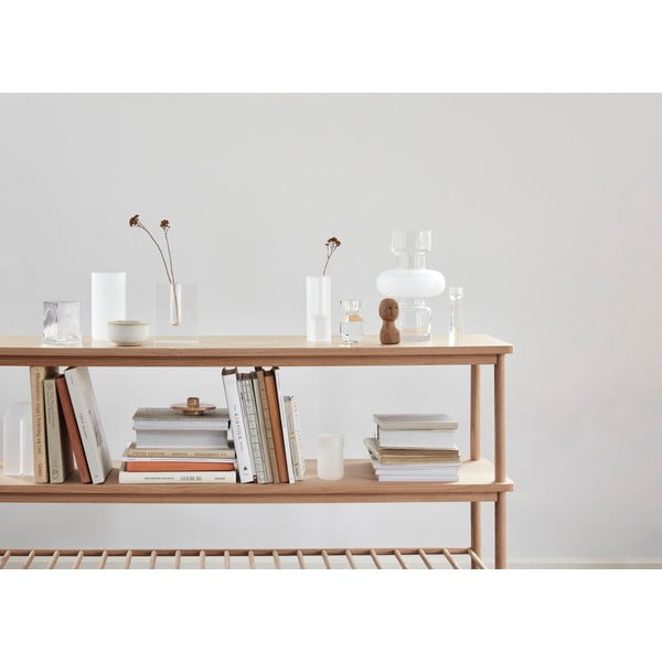 Stikla vāze Hübsch Sena, augstums 12 cm-image-1