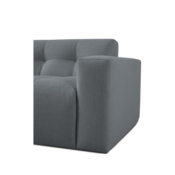 Tumši pelēks dīvāns 220 cm Maxel – Scandic-image-4