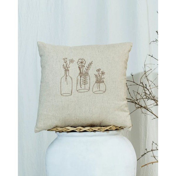 Spilvendrāna no kokvilnas maisījuma 45x45 cm – Mila Home