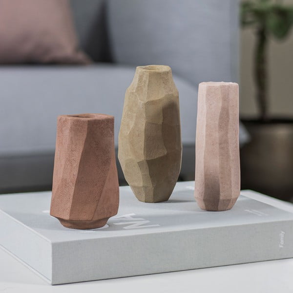 Rozā polirezīna vāze (augstums 15,5 cm) Nuki – Mette Ditmer Denmark-image-2