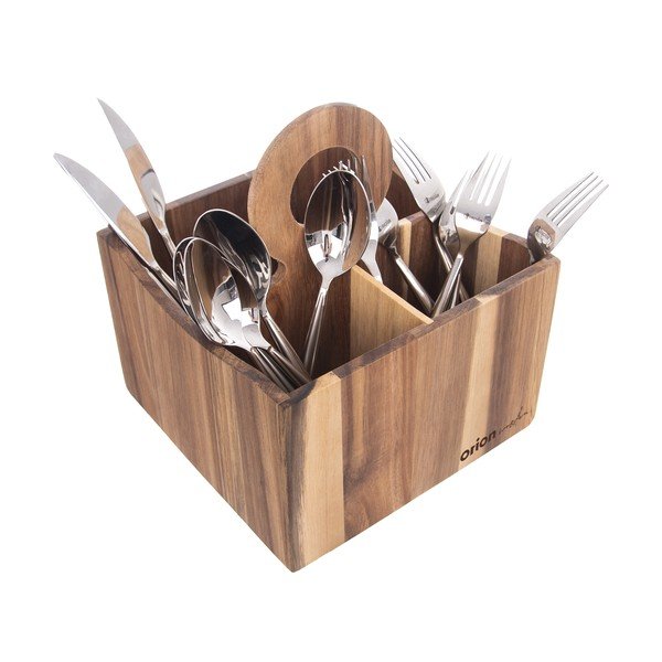 Koka statīvs virtuves piederumiem Wooden – Orion-image-4