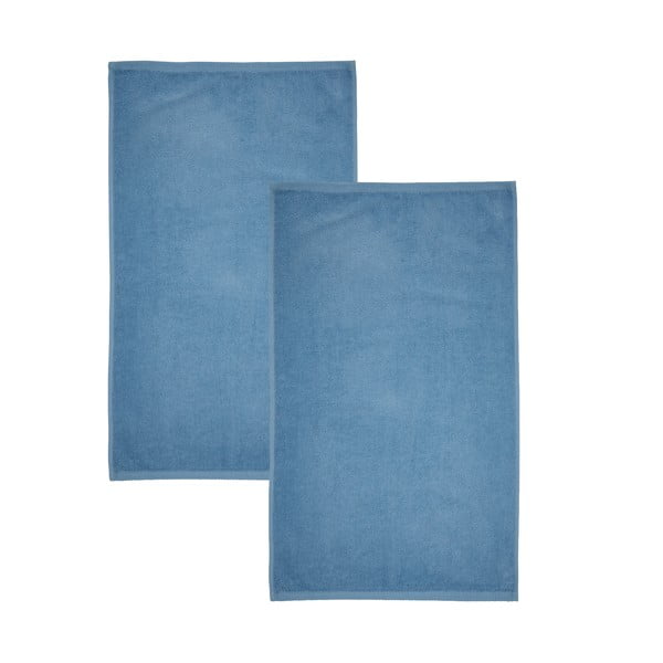 Zili ātri žūstoši/frotē kokvilnas dvieļi (2 gab.) 90x140 cm Quick Dry – Catherine Lansfield