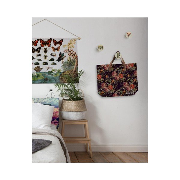 Audekla soma ar ādas imitācijas rokturi Madre Selva Cara-image-1