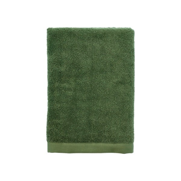 Zaļš organiskās kokvilnas dvielis 70x140 cm Comfort Organic – Södahl