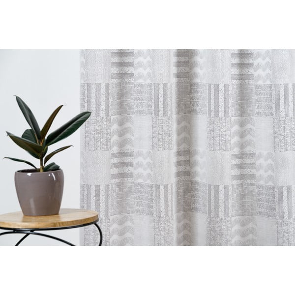 Gaiši pelēks aizkars 140x245 cm Navona – Mendola Fabrics-image-1