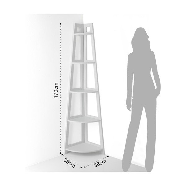 Tomasucci Varm stūra grāmatu plaukts-image-2