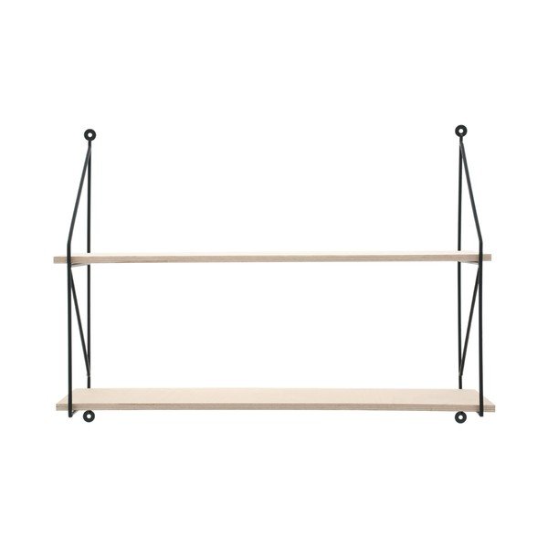 Sienas plaukts no saplākšņa Kompaktora Frida, garums 60 cm