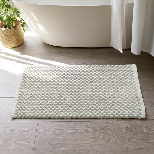 Bēšs tekstila vannas istabas paklājiņš 50x80 cm Covelo – Wenko-image-1