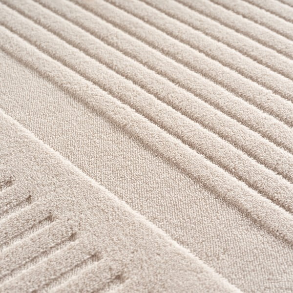 Krēmkrāsas mazgājams celiņa paklājs 80x250 cm Pompei 1612 – Ayyildiz Carpets-image-2