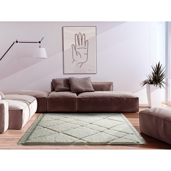 Bēšs paklājs Universal Kai Line, 57 x 115 cm-image-1