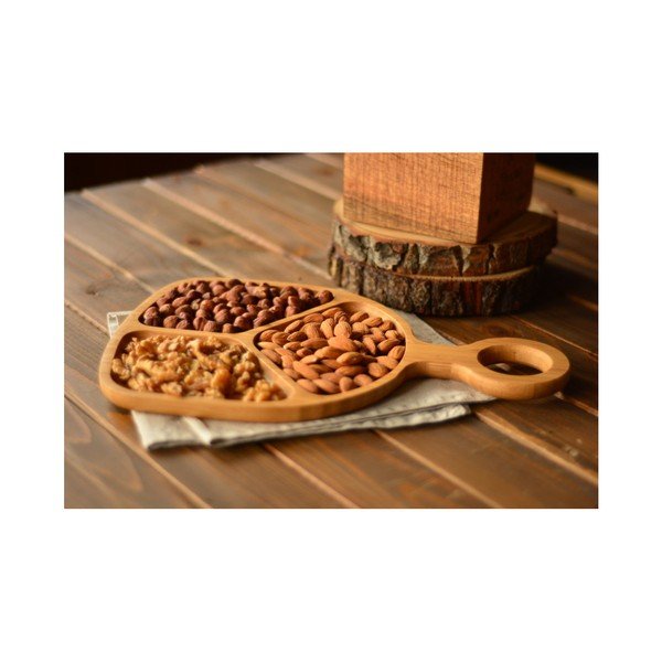 Bambusa servēšanas paplāte Bambum Matti, ⌀ 30 cm-image-1