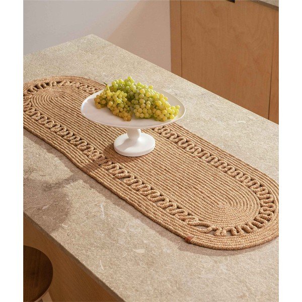 Džutas galda celiņš 37x136 cm Cesta – Oyo Concept-image-1