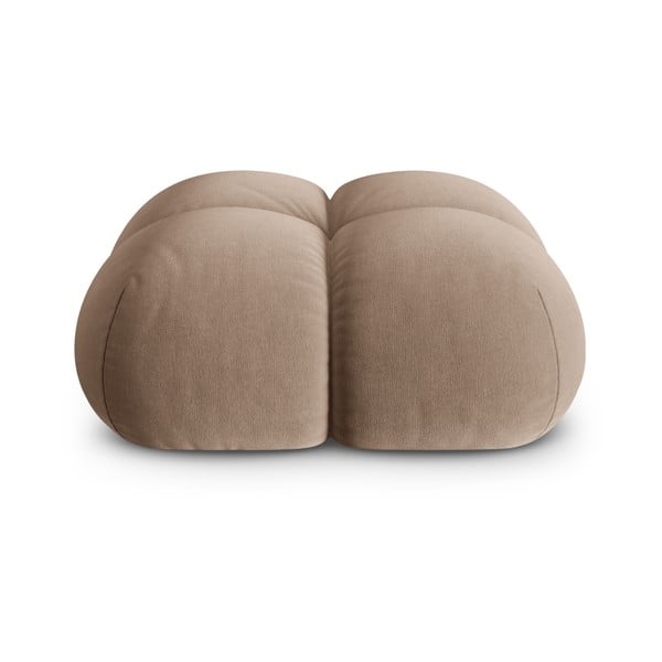 Brūns samta kāju soliņš Loretto – Cosmopolitan Design