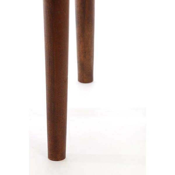 Akācijas masīvkoka apaļš sānu galdiņš ø 49 cm Qiano – Light & Living-image-2