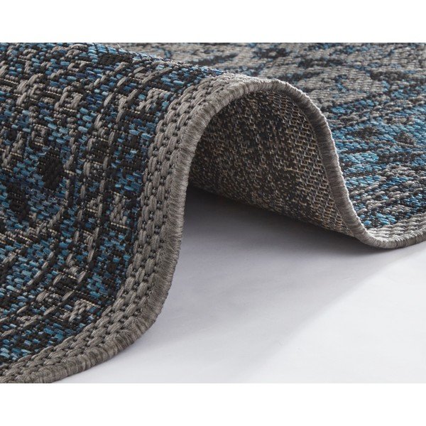 Tumši zils āra paklājs NORTHRUGS Konya, 200 x 290 cm-image-3