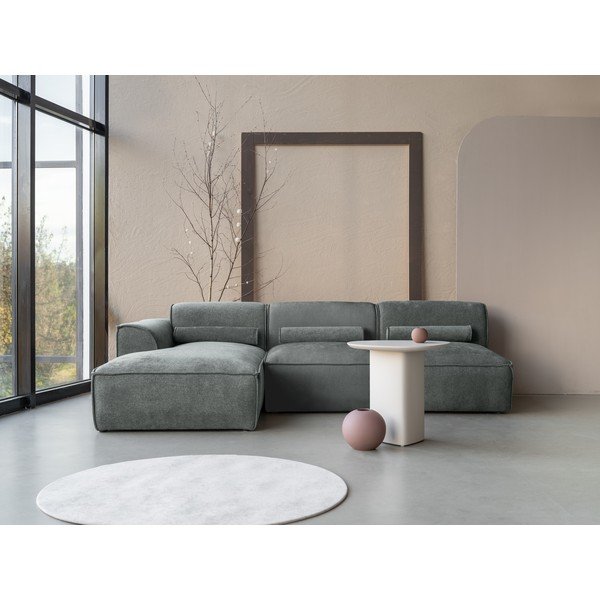 Zaļš stūra dīvāns (ar kreiso stūri) Flex Felix – Miuform-image-1