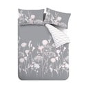 Pelēka divguļamā gultas veļa 200x200 cm Meadowsweet Floral – Catherine Lansfield