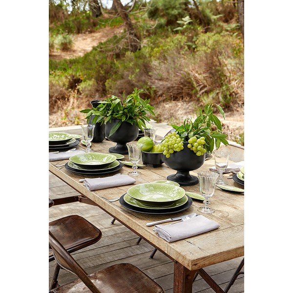 Gaiši zaļš keramikas zupas šķīvis Costa Nova Riviera, ⌀ 25 cm-image-1