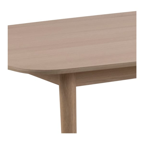 Izvelkamais ēdamgalds ar virsmu no ozolkoka imitācijas 210x100 cm Aston – Actona-image-2