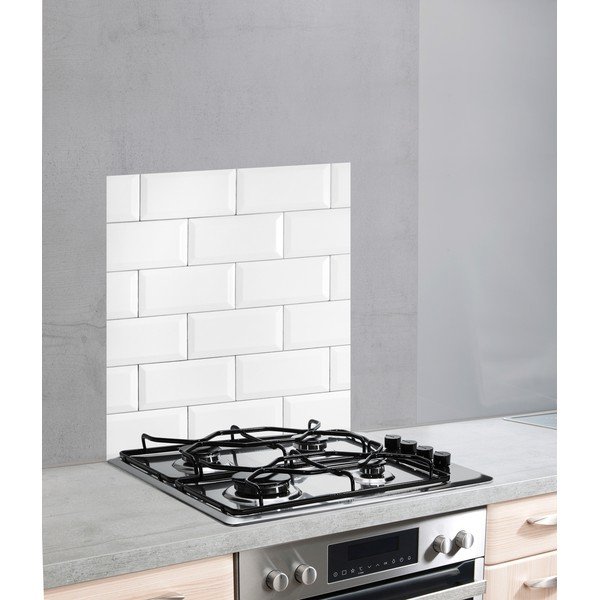 Stikla sienas aizsargplāksne plītij Wenko Splashback Metro-image-3