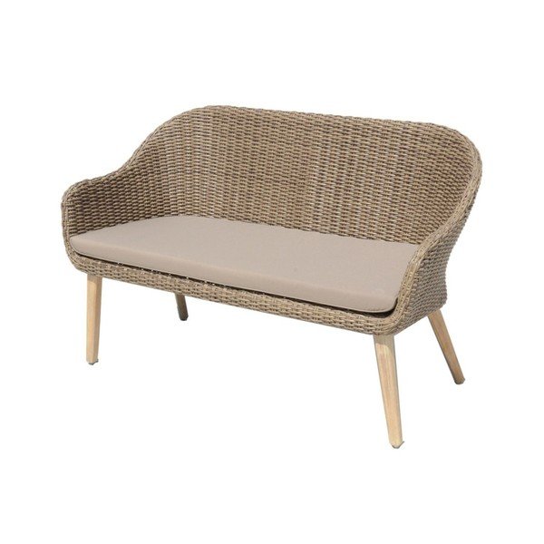 Brūns masīvkoka dārza atpūtas krēsls Pueblo – Garden Pleasure-image-1