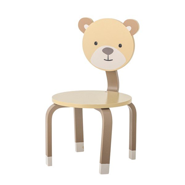 Gaiši dzeltens/bēšs bērnu krēsls Marle – Bloomingville Mini-image-3