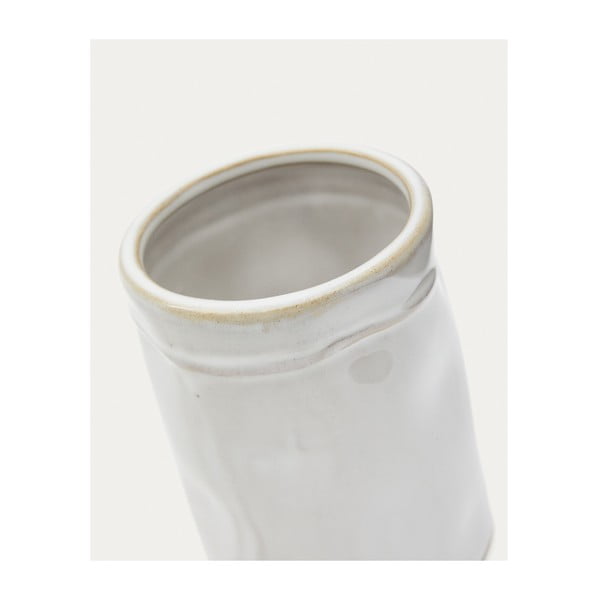 Krēmkrāsas keramikas trauks zobu birstei Savel – Kave Home-image-4