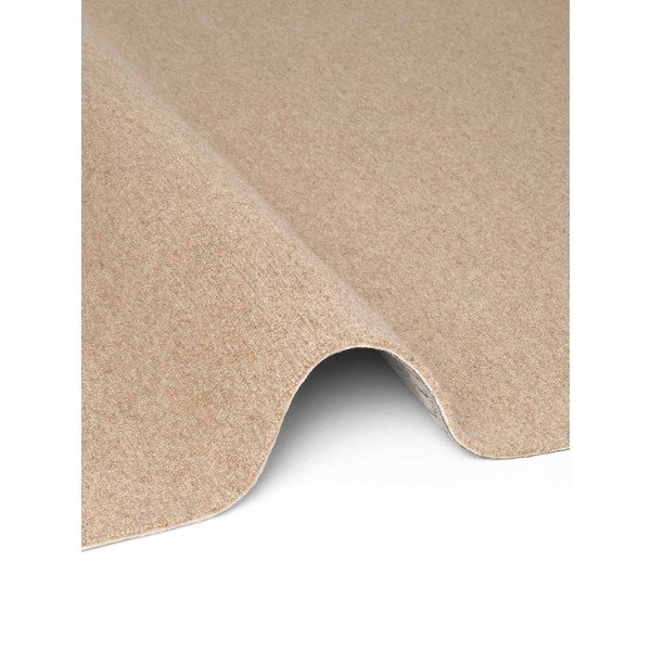 Dabīga toņa ar rokām darināts vilnas paklājs 140x200 cm Puristic Knots – Elle Decoration-image-4