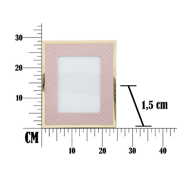 Mauro Ferretti Glam galda fotorāmis rozā krāsā, 15 x 20 cm-image-4