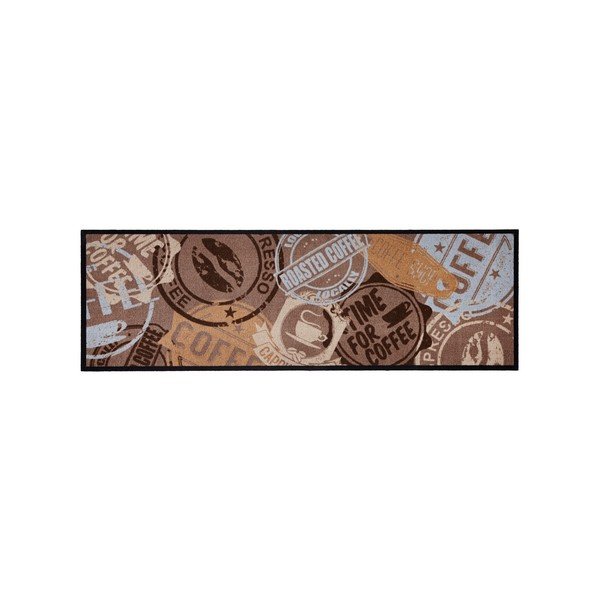Brūns virtuves paklājs Zala Living Coffee Stamp, 50 x 150 cm-image-3