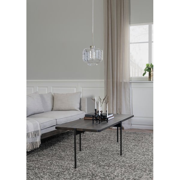 Brūns oškoka kafijas galdiņš 145 x 60 cm Shelton - Rowico-image-1