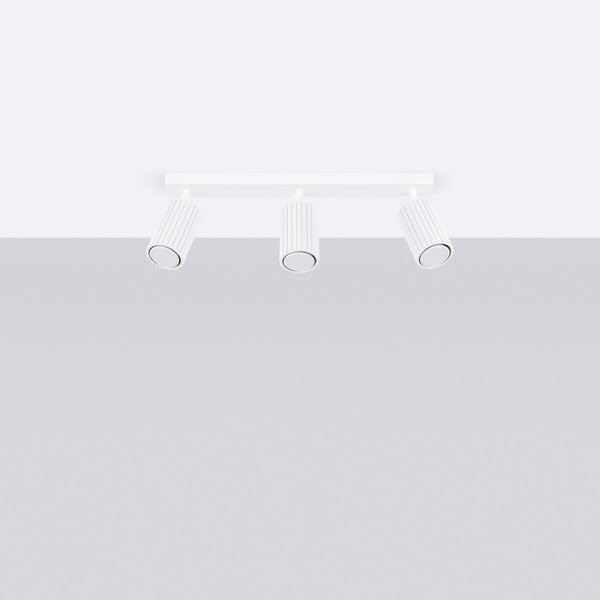 Balta prožektora tipa lampa 6,5x45 cm Gleam – Sollux-image-4