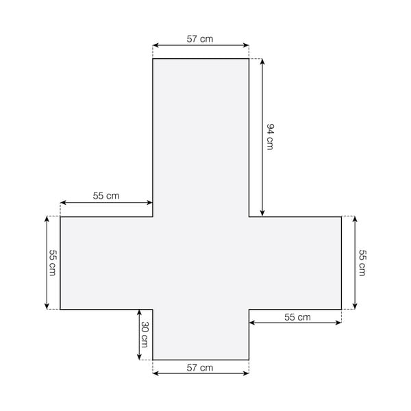 Sarkans aizsargājošs pārvalks atpūtas krēslam 165 cm Lounge – douceur d'intérieur-image-3