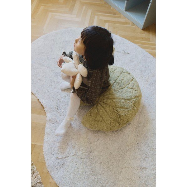 Gaiši pelēks kokvilnas bērnu rotaļu paklājs 130x170 cm Swan Lake – Lorena Canals-image-3