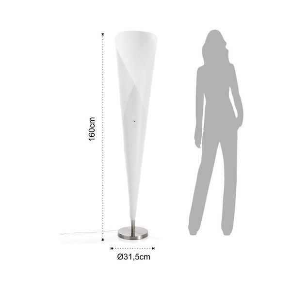 Balta stāvlampa Tomasucci Juko-image-1