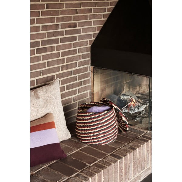 Oranžbalts spilvens Hübsch Autumn, 60 x 60 cm-image-3