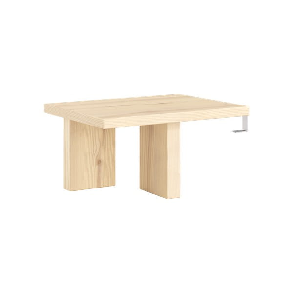 Dabīga toņa priedes masīvkoka naktsskapītis Japan – Karup Design