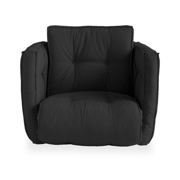 Izlaižams matrača krēsls Karup Design Dice Dark Grey