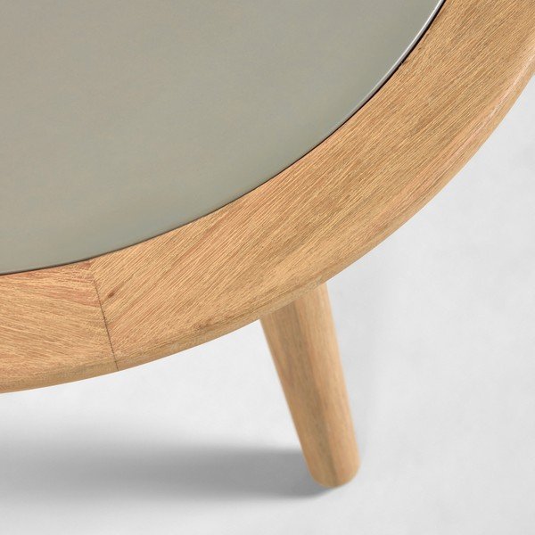 Dārza galds no eikalipta koka ar betona virsmu Kave Home Glynis Nina-image-2