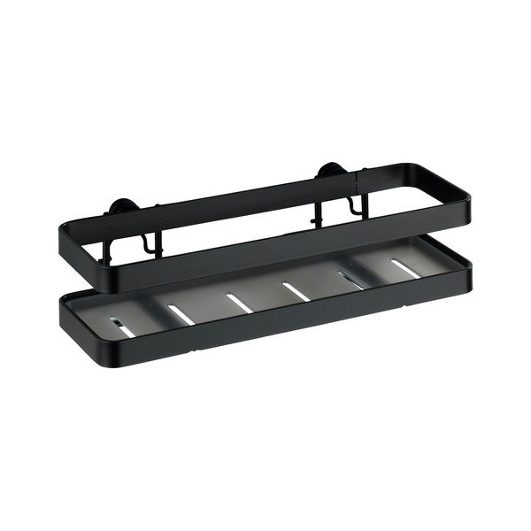 Melns sienas plaukts virtuvei Wenko Turbo-Loc® Gala, platums 22 cm-image-4