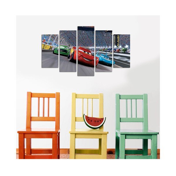 5-daļīga glezna Cars-image-1