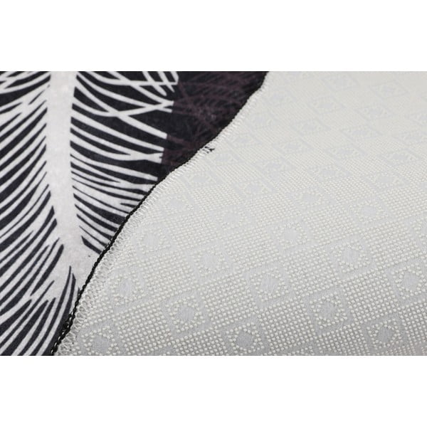 Antracīta pelēki vannas istabas paklājiņi (2 gab.) 60x100 cm Alisan – Foutastic-image-3