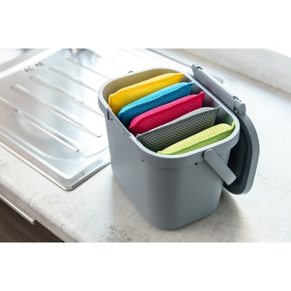 Mikrošķiedras trauku mazgāšanas sūkļi (5 gab.) – Addis-image-2