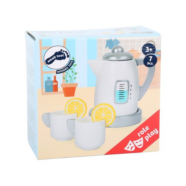 Bērnu koka rotaļlietu komplekts tējas pagatavošanai Legler Kitchen-image-2