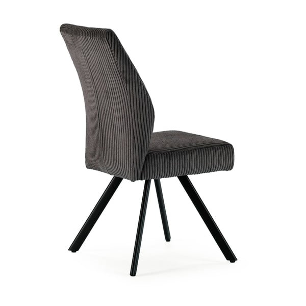 Tumši pelēki velveta pusdienu krēsli (2 gab.) Anibal – Marckeric-image-4