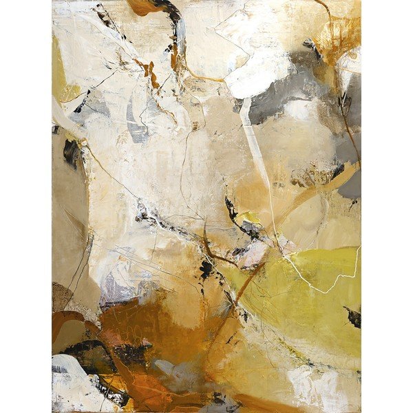 Drukāta/ar rokām krāsotiem elementiem glezna uz audekla 90x118 cm Everlast – Malerifabrikken