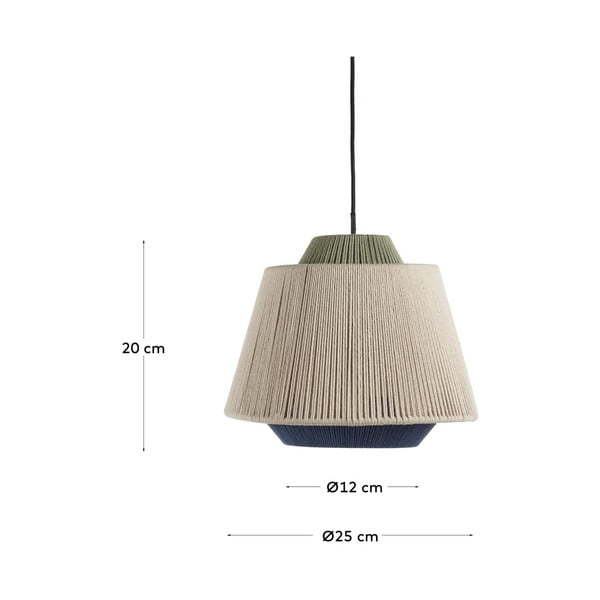 Griestu lampa ø 25 cm Yuvia – Kave Home-image-4