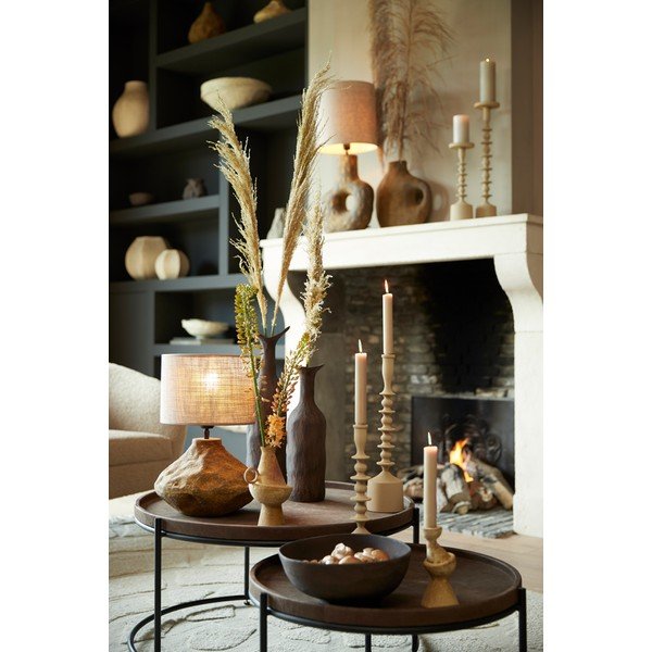 Bēšs abažūrs ø 30 cm Sendai – Light & Living-image-2